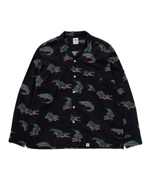 シャツ ブラウス L/S OPEN COLLAR ALOHA SHIRT ”ROGERS L/S OPEN COLLAR ALOHA SHIRT BEDWIN THE HEARTBREAKERS，ベドウィン アンド