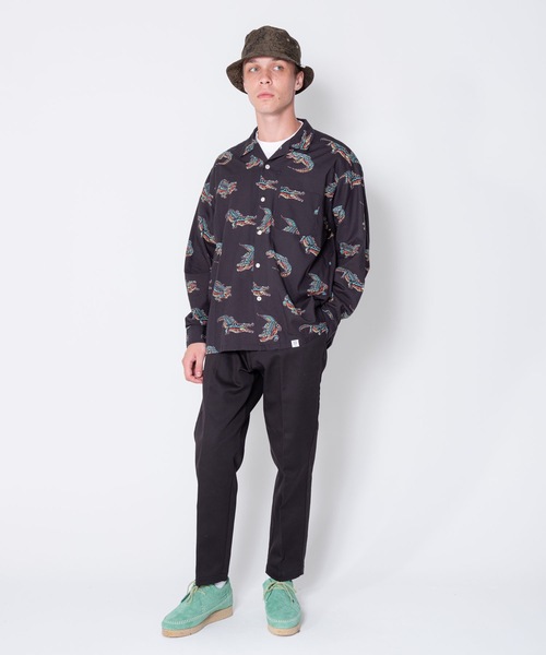 シャツ ブラウス L/S OPEN COLLAR ALOHA SHIRT ”ROGERS L/S OPEN COLLAR ALOHA SHIRT BEDWIN THE HEARTBREAKERS，ベドウィン アンド