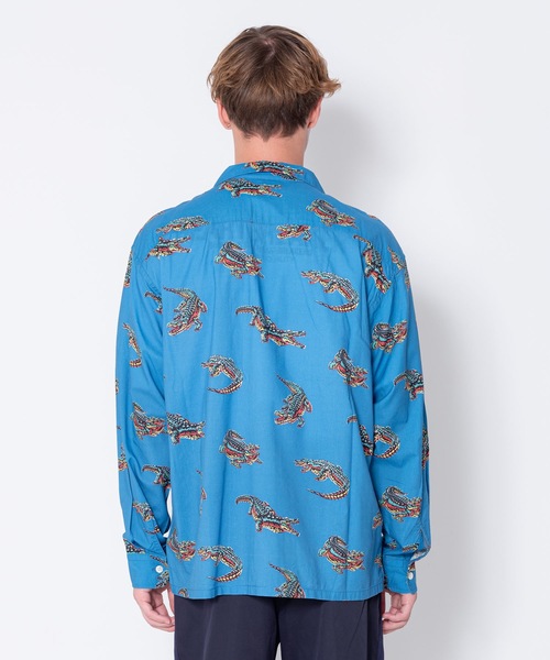 シャツ ブラウス L/S OPEN COLLAR ALOHA SHIRT ”ROGERS L/S OPEN COLLAR ALOHA SHIRT BEDWIN THE HEARTBREAKERS，ベドウィン アンド