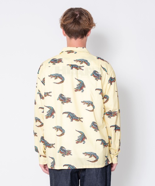 シャツ ブラウス L/S OPEN COLLAR ALOHA SHIRT ”ROGERS L/S OPEN COLLAR ALOHA SHIRT BEDWIN THE HEARTBREAKERS，ベドウィン アンド