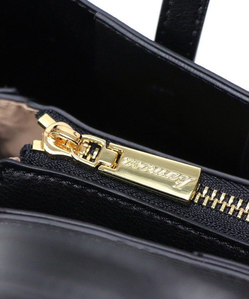 Bermosa トートバッグ 「2WAY」3層式 スクエア トート＆ショルダー