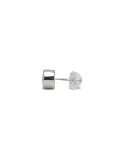 ピアス 5mm モアサナイト モダン ピアス シルバー925 メンズ レディース ユニセックス メンズ レディースの画像