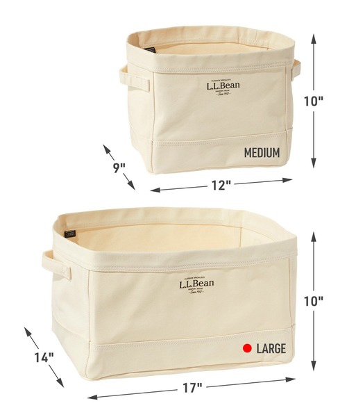L.L.Bean（エルエルビーン） 収納 キャンバス・ストレージ・トート