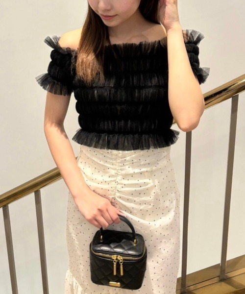【美品】DEICY ショルダーバッグ DEICY ショルダーバッグ バッグ キルティングボックスバッグ