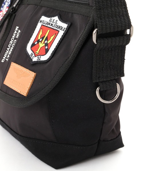 AVIREX ショルダーバッグ TOP GUN MINI FLAP SHOULDER BAG