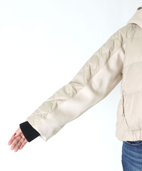 ダウン ダウンジャケット 【MARECHAL TERRE/マルシャルテル】ショートダウンパーカー MARECHAL TERRE/マルシャルテル IN THE