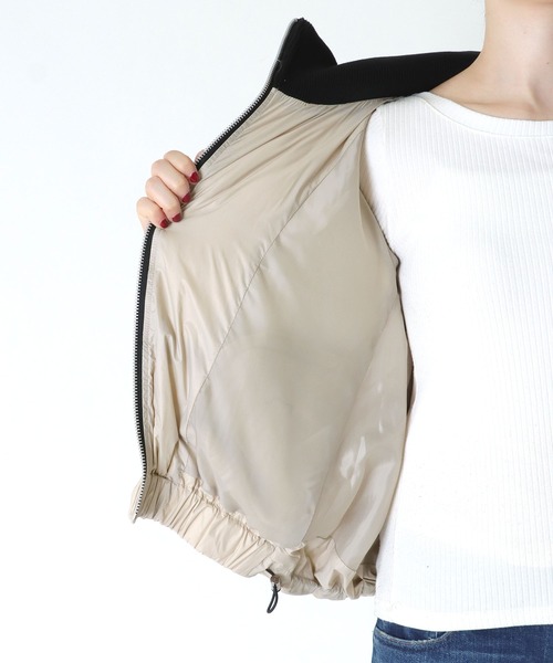 ダウン ダウンジャケット 【MARECHAL TERRE/マルシャルテル】ショートダウンパーカー MARECHAL TERRE/マルシャルテル IN THE