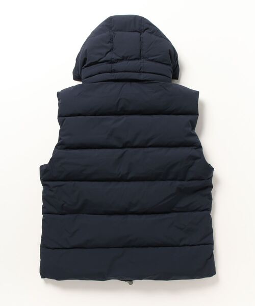 PYRENEX ピレネックス ダウンベスト フード付 ネイビー PYRENEX ピレネックス ダウンベスト フード付 ネイビー