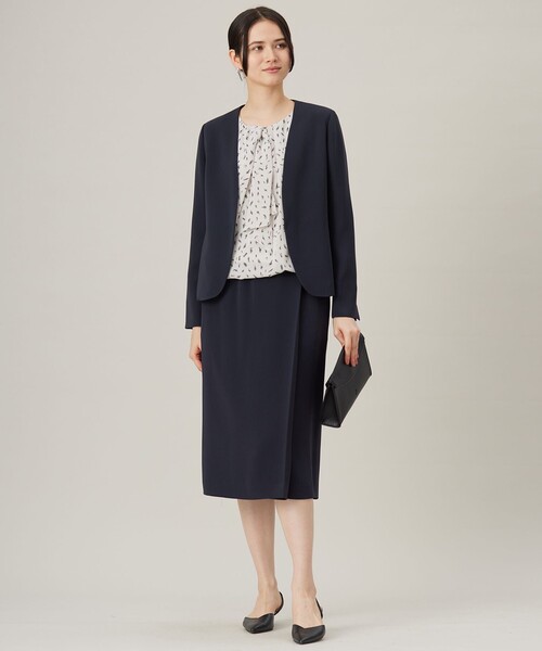 自由区（ジユウク） ジャケット ノーカラージャケット 「セットアップ