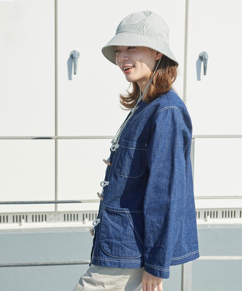 PAR ICI（パーリッシィ） 帽子 ハット デニム/10sカツラギ/ヒッコリー