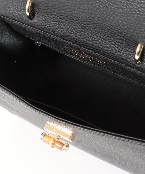 【新品未使用】MARCO BIANCHINI トップハンドル ハンドバッグ 黒 MARCO BIANCHINI】トップハンドルBAG | NOMBRE IMPAIR