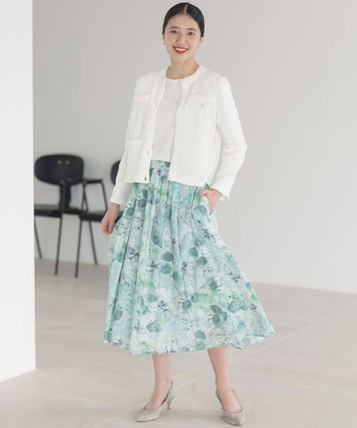 組曲（KUMIKYOKU） ダウンコート ダウンジャケット ミニブークレー