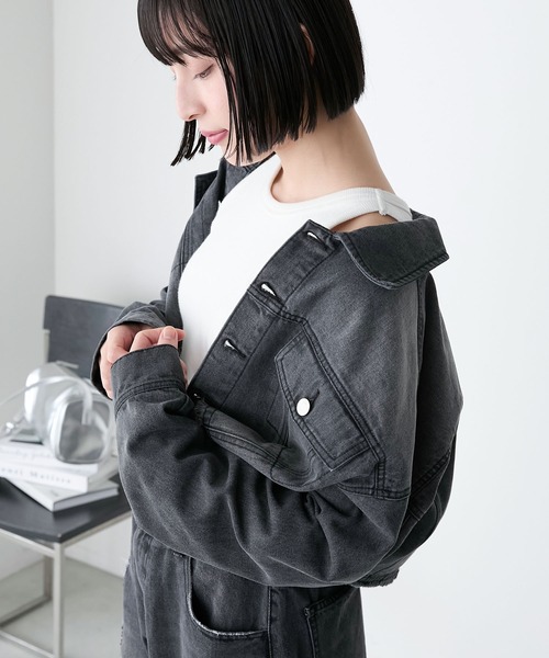 forksy.（フォルクシー） デニムジャケット gジャン 「forksy