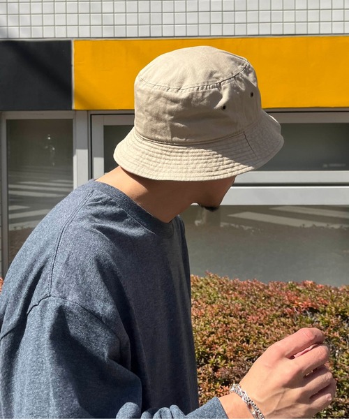 newhattan（ニューハッタン） 帽子 ハット 「newhattan」Bucket Hat