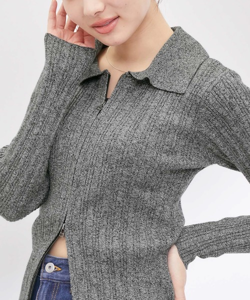 ROPE' PICNIC（ロペ ピクニック） ニット セーター 「WEB限定」襟付きW