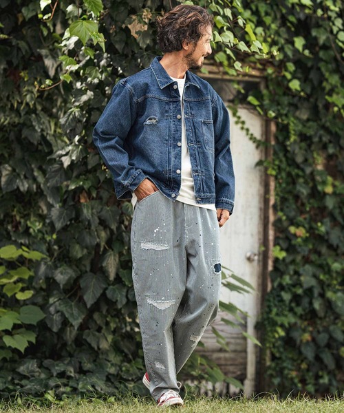 専用　TRACKER JACKET DENIM MデニムジャケットGジャン 楽天市場】WESTOVERALLS ウエストオーバーオールズ 日本製 109J
