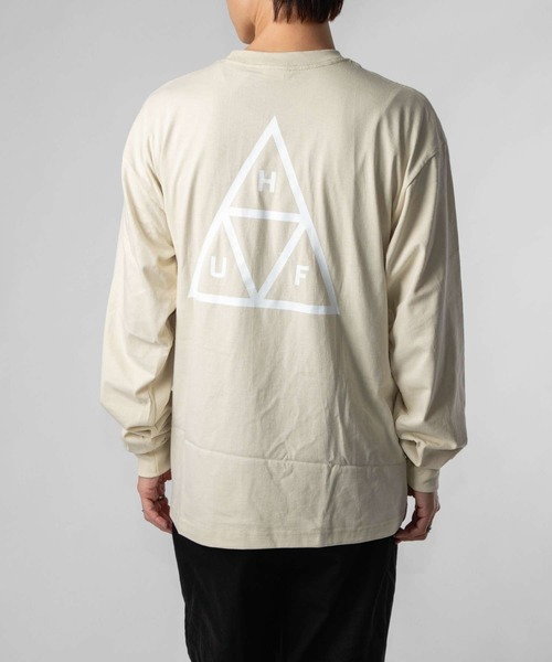 国内翌発☆HUF☆トライアングルロングTシャツ HUF tシャツ ハフ セット トリプルトライアングル ロング