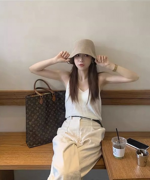 新品 AXXE CLASSIC チューリップハット 2025 ライトベージュ AXXE CLASSIC チューリップハット – Hannah Firm Shop