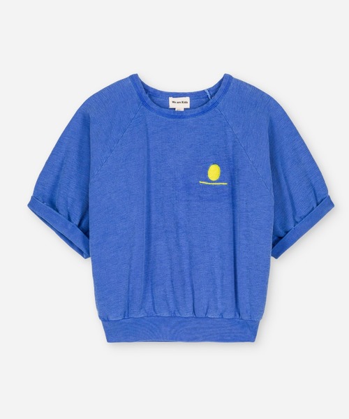 tシャツ TEE MIKA JERSEY MEDITERRANEAN BLUE レディース