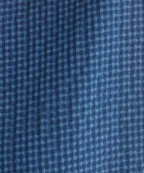 grove ブラウス シャツ サッカーギンガムスキッパーシャツ