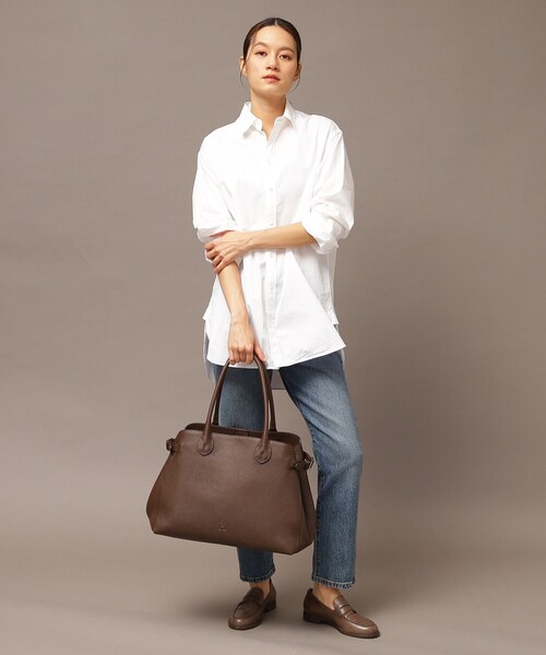 HIROFU（ヒロフ） トートバッグ 「クオーレ」レザートートバッグ L 本