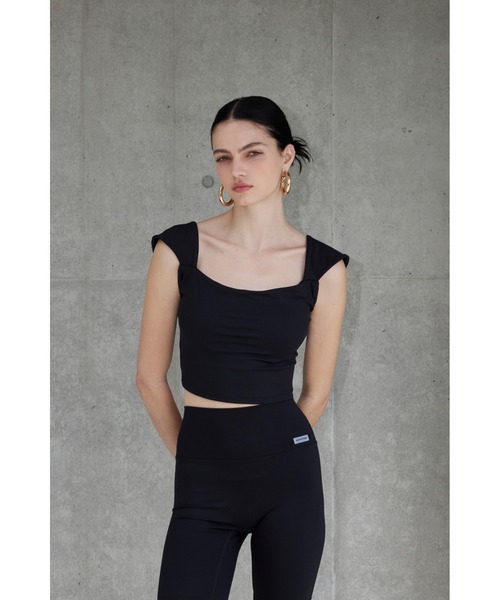 アリシアスタン　トレーニングトップス　ヨガウェア アリシアスタン トレーニングトップス ヨガトップス M