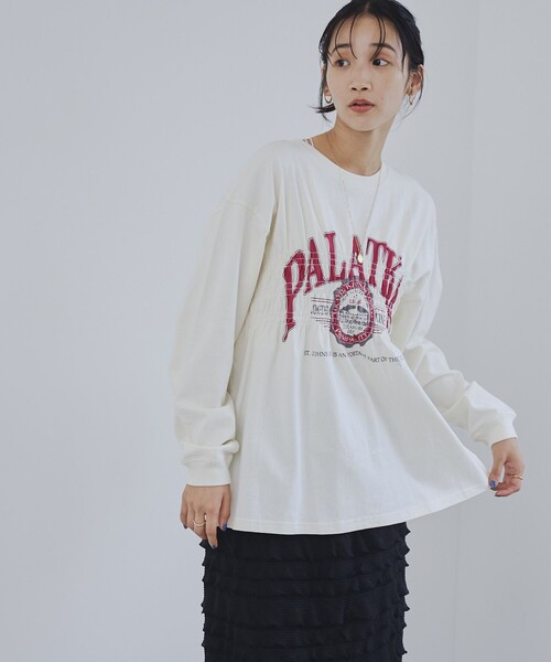 tシャツ 「WEB限定」ドライ天竺ロゴカットソー レディース WEB限定】ドライ天竺ロゴカットソー | PICCIN (ピッチン) 公式通販