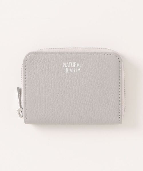 ナチュラルビューティー（NATURAL BEAUTY）/【ナチュラル　ビューティー】NATURAL　BEAUTY　グラス　二つ折り札入れ NATURAL BEAUTY（ナチュラルビューティー） 財布 ミニ財布 グラス
