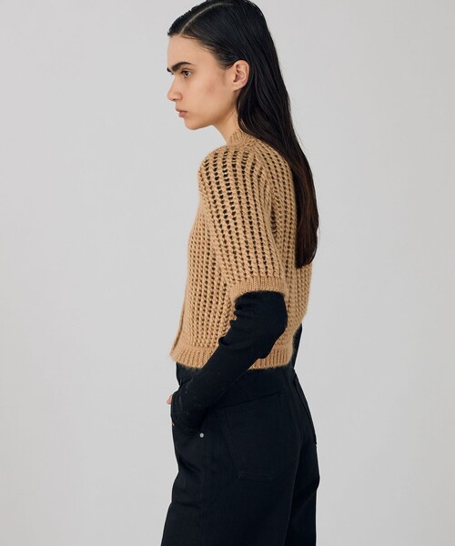 DES PRES（デプレ） カーディガン カシミヤシルクモヘヤ ハーフ