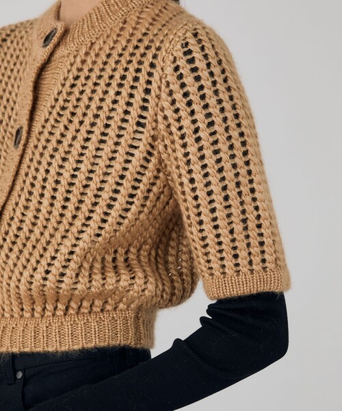 DES PRES（デプレ） カーディガン カシミヤシルクモヘヤ ハーフ