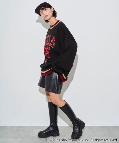 LV・NBA グレーシルエットセーター XS 別注NBAジャガードプルオーバー – WEGO ONLINE STORE