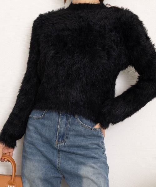 miniministore（ミニミニストア） ニット セーター ショート丈