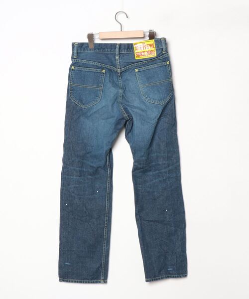 FAT」 加工デニムパンツ SKINNY(L) ネイビー メンズ : 87919045 