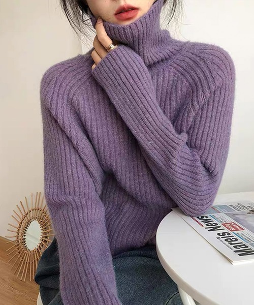 VitaFelice（ヴィータフェリーチェ） ニット セーター ラメタートル