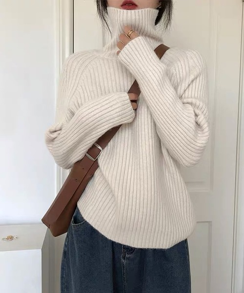 VitaFelice（ヴィータフェリーチェ） ニット セーター ラメタートル