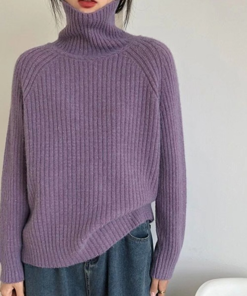 VitaFelice（ヴィータフェリーチェ） ニット セーター ラメタートル