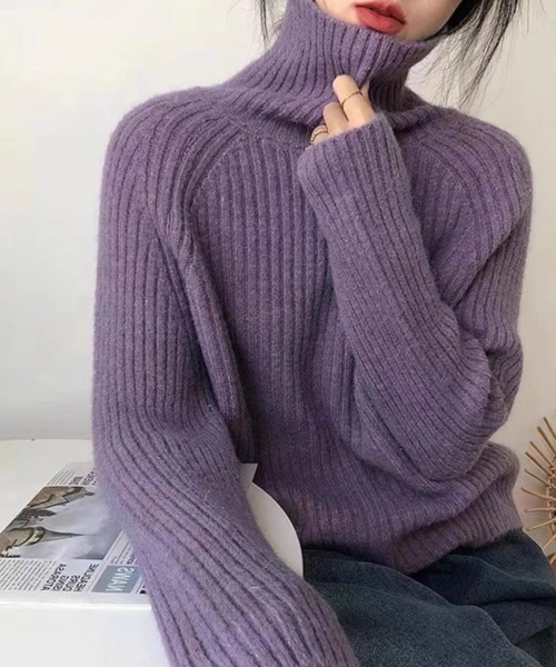 VitaFelice（ヴィータフェリーチェ） ニット セーター ラメタートル