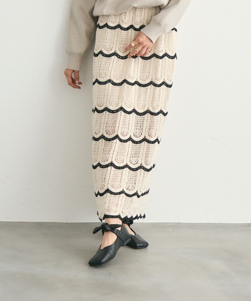 パンプス Square Toe Ribbon Belt Pumps / スクエアトゥリボン