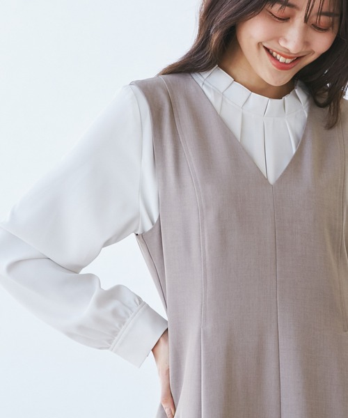 ROPE' PICNIC ブラウス シャツ 「2サイズ展開」多機能タック