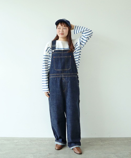 PAR ICI サロペット オーバーオール デニム/ダック レディース
