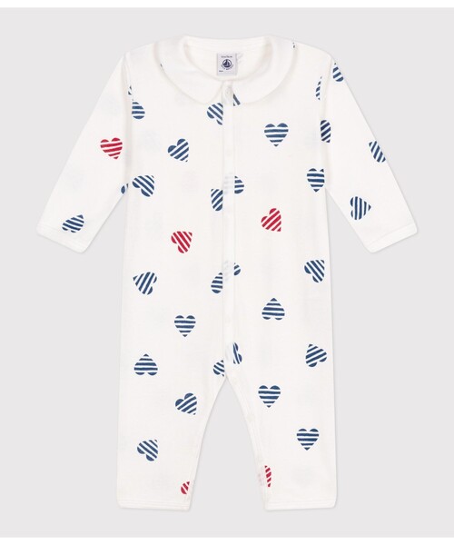 PETIT BATEAU（プチバトー） ベビー服 ロンパース 足なしロンパース