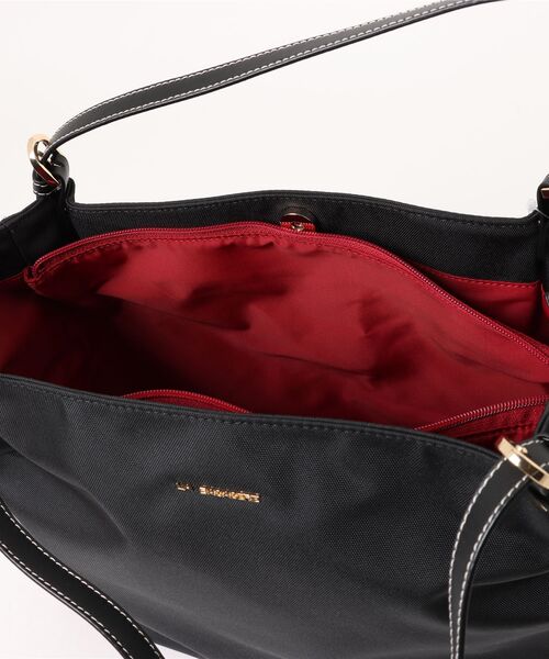 トートバッグ ポリエステルキャンバス　A4トート レディースの画像