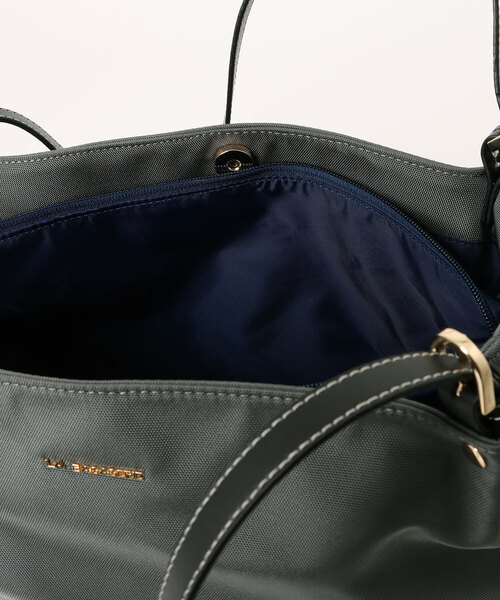トートバッグ ポリエステルキャンバス　A4トート レディースの画像
