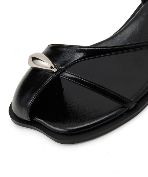 SY サムカバー サンダル30 UNITED ARROWS シルバー 24cm SY UNITED ARROWS サンダル 「SY」サムカバー サンダル30