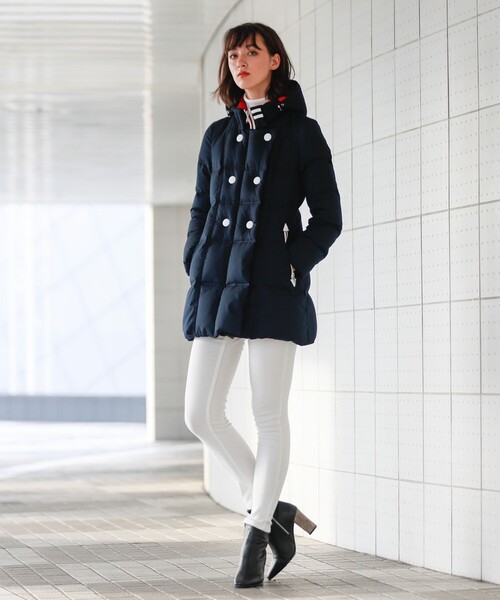 LOVELESS（ラブレス） ダウンジャケット 34 ネイビー レディース