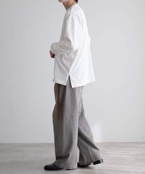 epnok ジーンズ ビンテージライクカーブデニムパンツ メンズ