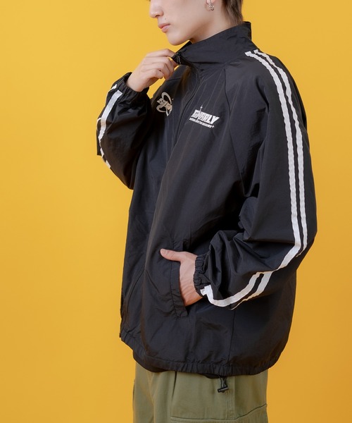 improves（インプローブス） ナイロンジャケット 袖ライン ラグラン