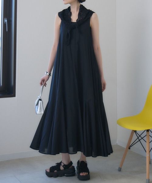 Paradise Picnic ワンピース cloche 綿ローン前後2WAYワンピ
