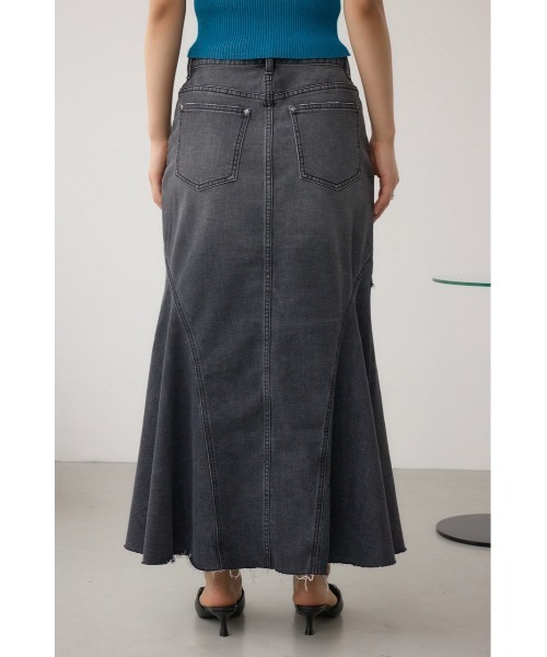 AZUL BY MOUSSY デニムスカート DENIM ダメージマーメイド