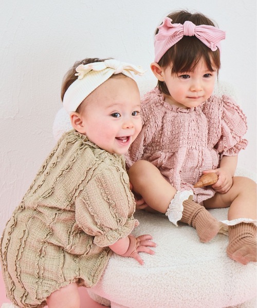 pairmanon（ペアマノン） ベビー服 ロンパース 「ベビー」レース見え